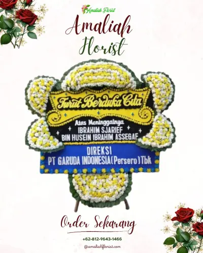 Papan Bunga Duka di Sangrawayang